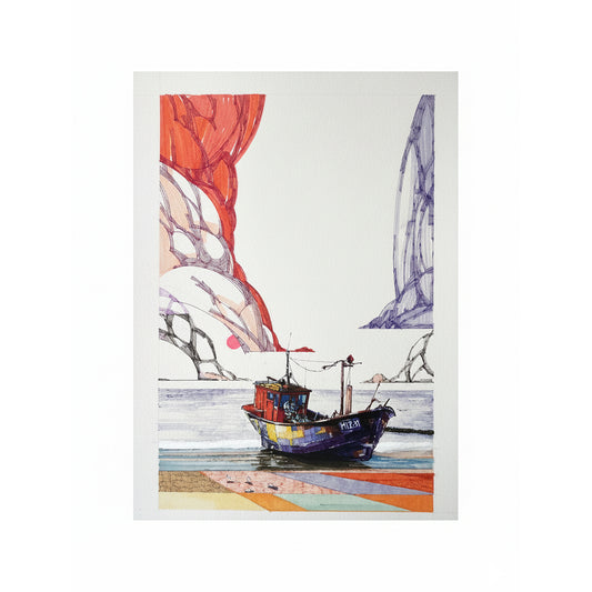 Resting ship